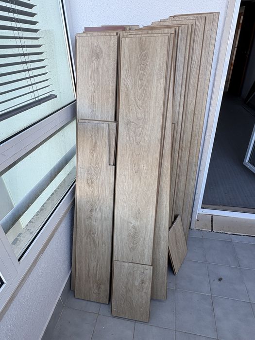 Chão flutuante usado