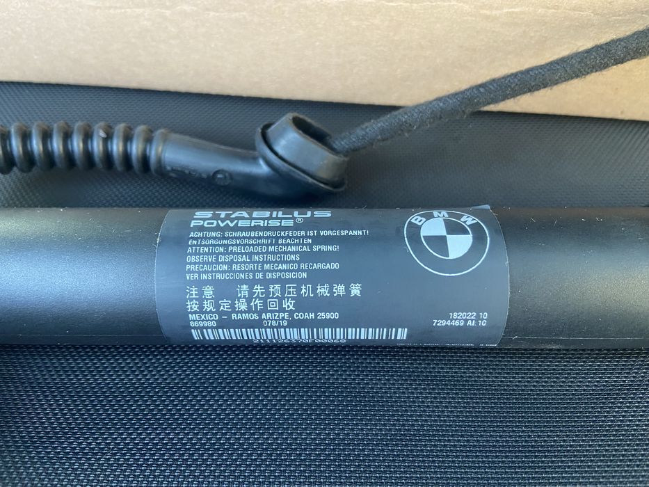 Електропривід амортизатор відкриття багажника bmw f15 51247294469
