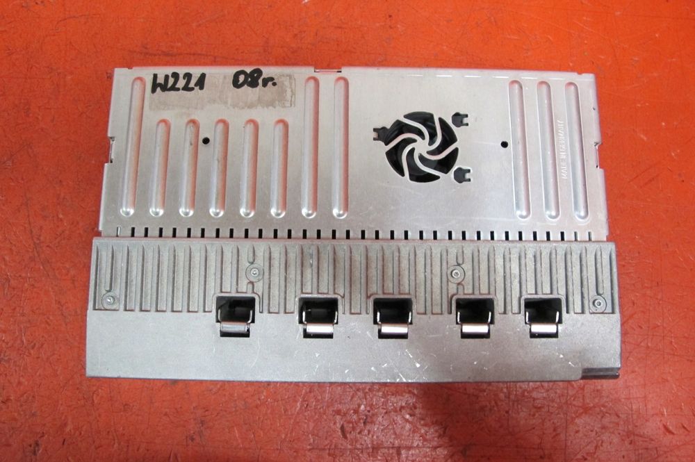 mercedes s-klasa w221 wzmacniacz harman kardon becker logic7 a2218705089
