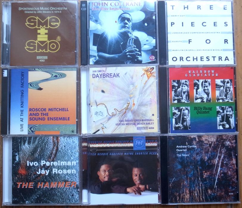 CD 's Jazz Cecil Taylor Bill Evans Mingus Hancock Coltrane Merrill