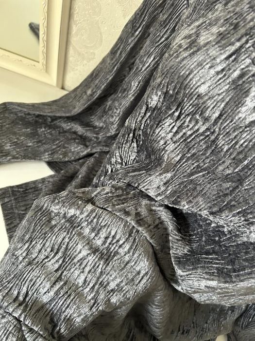 Жіноча кофта кофтина сорочка блуза з переливом срібна сіра святкова