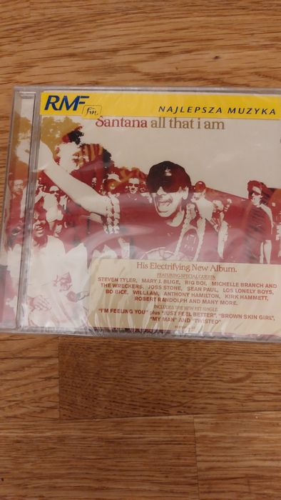 Carlos Santana CD All That I Am FOLIA stan idealny