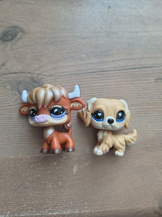 2 figurki lps pies byk