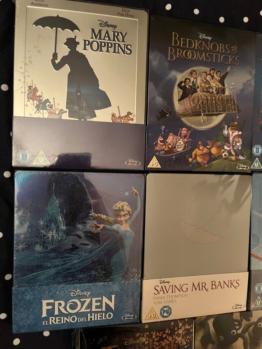 Blu-ray steelbook Clássicos Cinema Disney Hitchcock