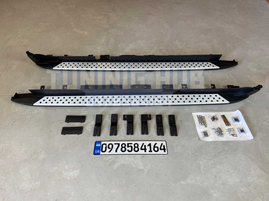 пороги bmw x3 f25 x4 f26 подножки боковые ОЕМ X3 F25 X4 F26