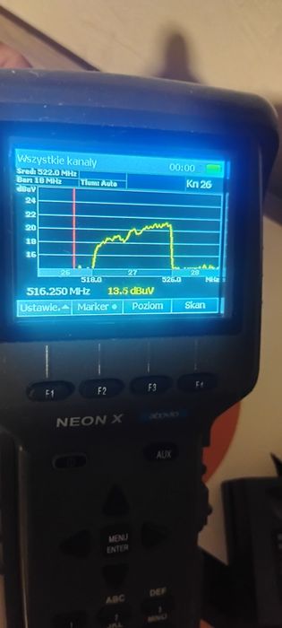Analizator tv DVB-T optyczny NEON X