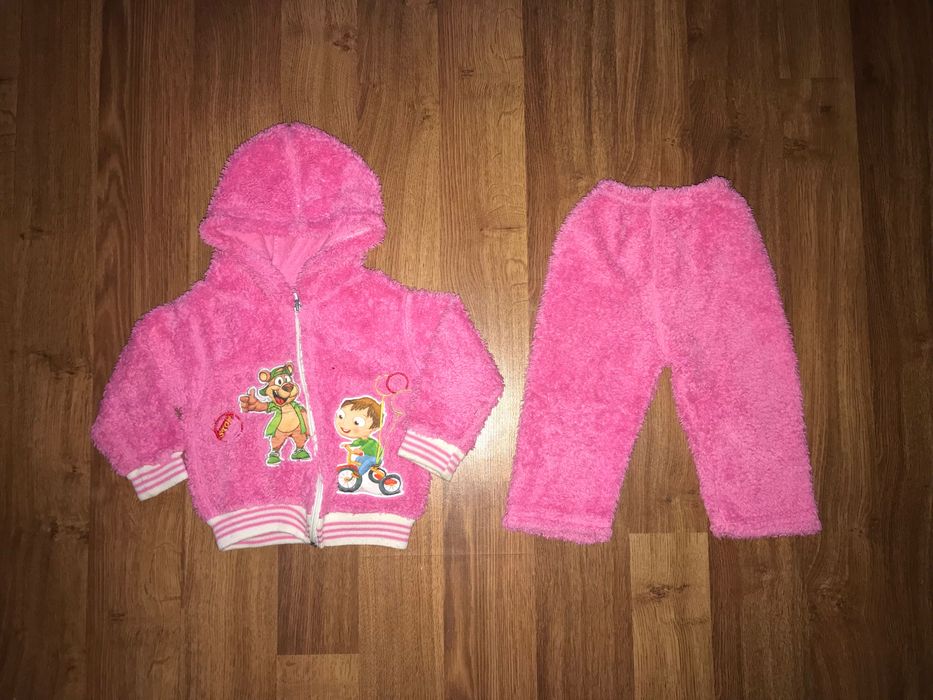 Теплий костюм для дівчинки