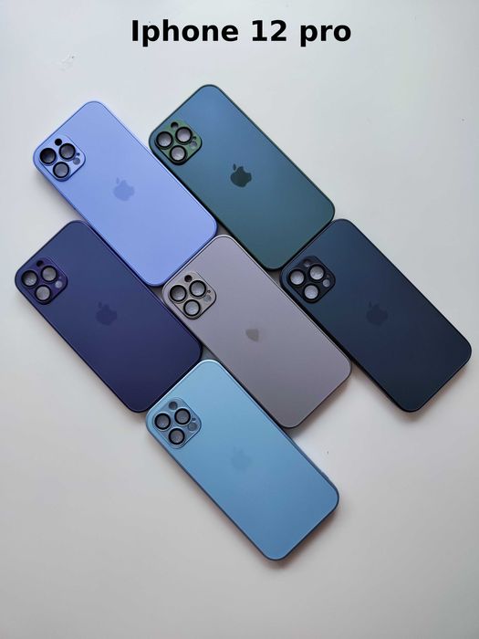 Скляний чохол на Iphone 11 / 12 про pro чехол