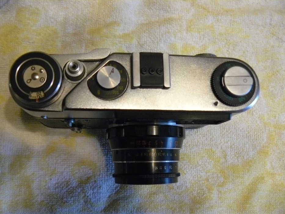 Aparat fotograficzny analogowy ruski  kompletny