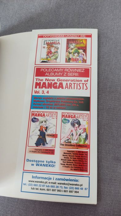 ,, Jak Powstaje MANGA" Tom5.Techniki rysowania postaci Kobiety/WANEKO .Stan idealny- nowa.