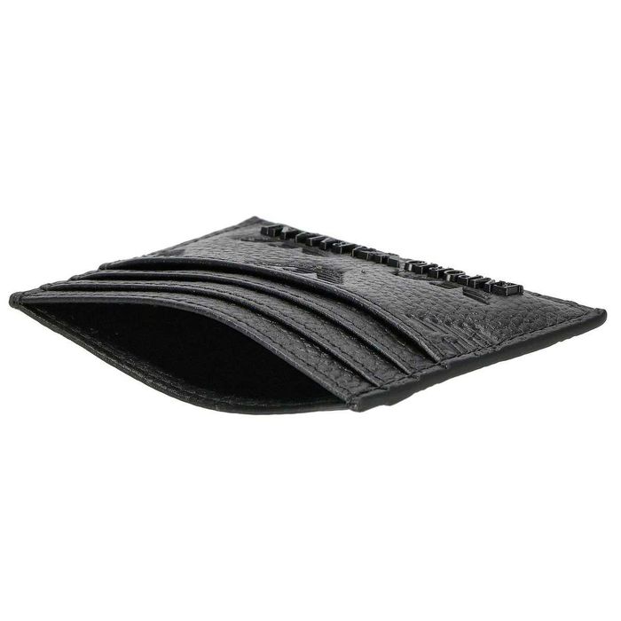 EMPORIO ARMANI efektowny męski wizytownik etui na karty