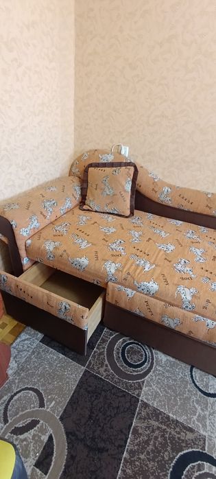 Дитяче ліжко-диван розкладне.