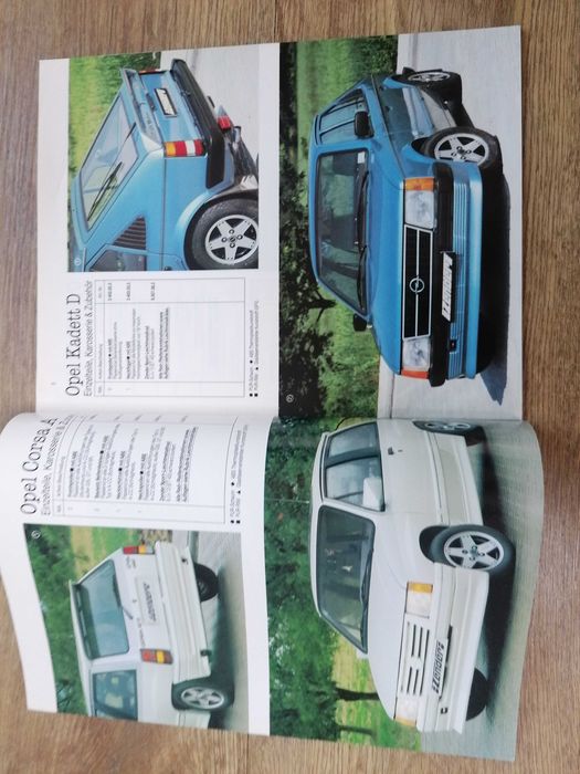 Prospekt Zender Opel