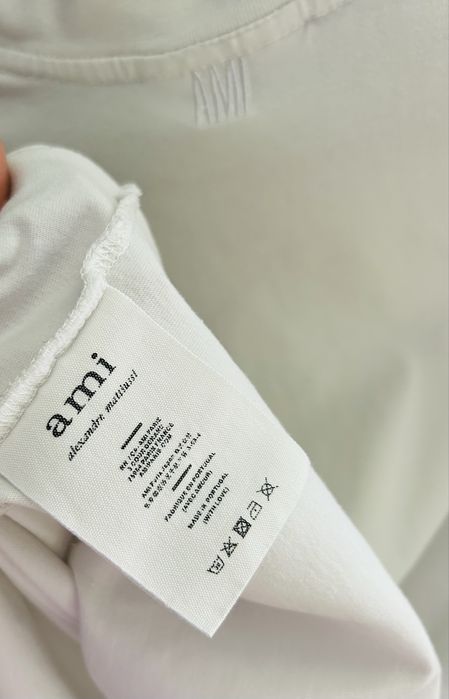 T-Shirt bialy Ami Paris r. M