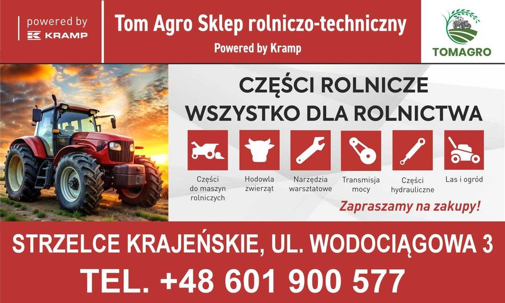 Wał podbieracza Sipma – NOWY