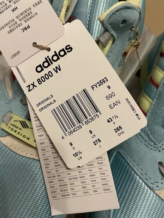 8000/予約済み adidas zx 8000 aqua w Twojej okolicy? Sprawdź kategorię Moda