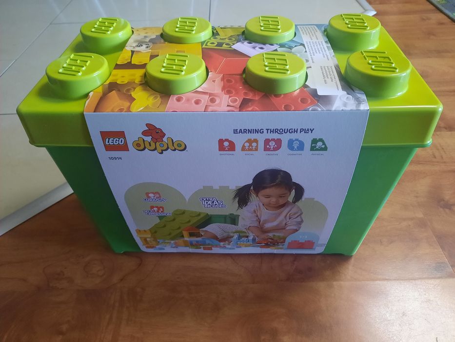 Klocki LEGO DUPLO 10914 pudełko box box delux nowy na prezent