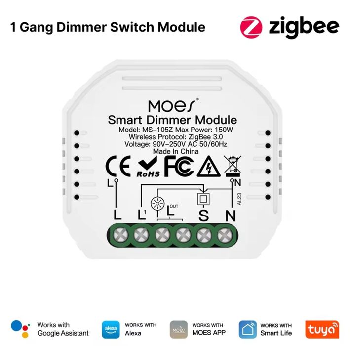 Dimmer moes 220V