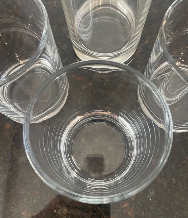 Glass cups (solid base), new, capacity 250 ml447235181689579522