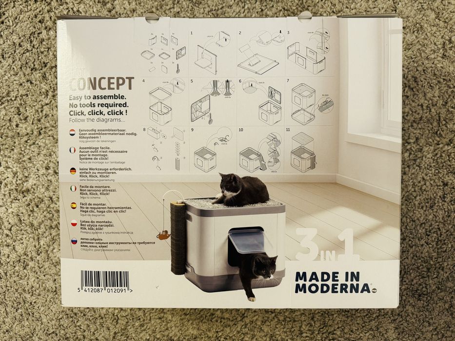 WC de gato (Moderna) - NOVO