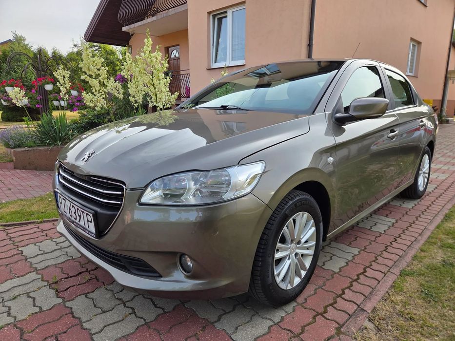 Peugeot 301 2Właściciel SalonPolska Benzyna-GAZ-LPG SERWISOWANY BEZ WKŁADU