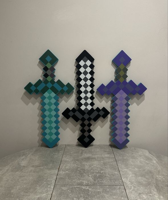 Меч та Кирка. Набір зброї Майнкрафт / Minecraft