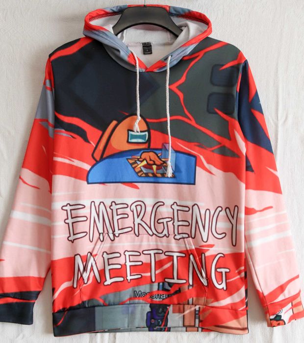 Тепла кофта на хлопчика підлітка худі М Амонг Ас Among Us 158-164