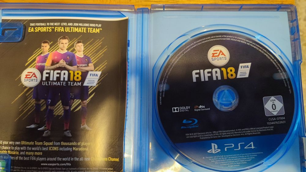 Gra FIFA 18 PL edycja Ronaldo PS4