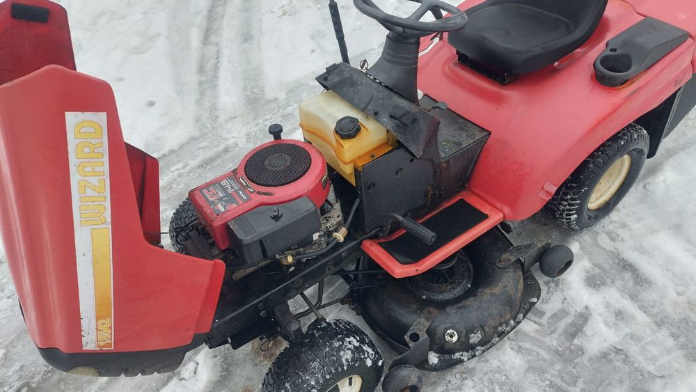 Traktorek kosiarka relly Husqvarna 14.5 hp silnik brigssa  kosz