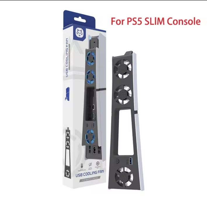 Охлаждающий вентилятор  для игровой консоли PS5 Slim,