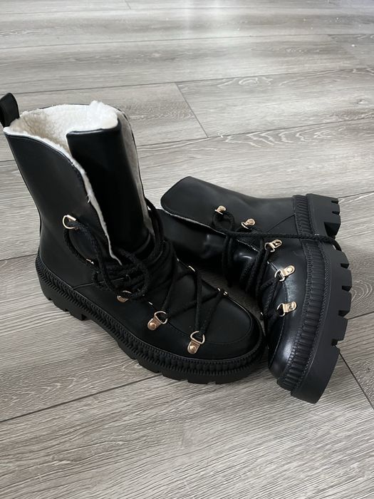 Trapery czarne zimowe