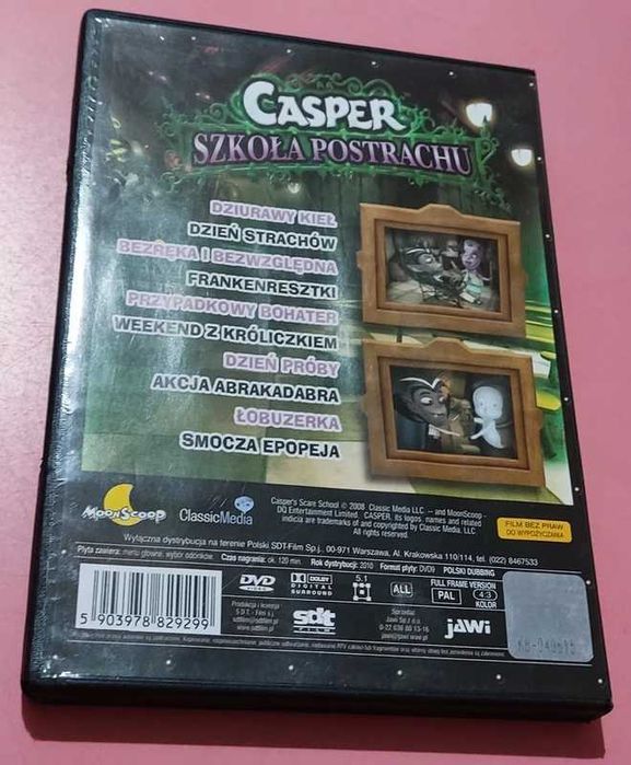 Casper: Szkoła Postrachu - Dzień Próby (DVD) PL dubbing | 120 min
