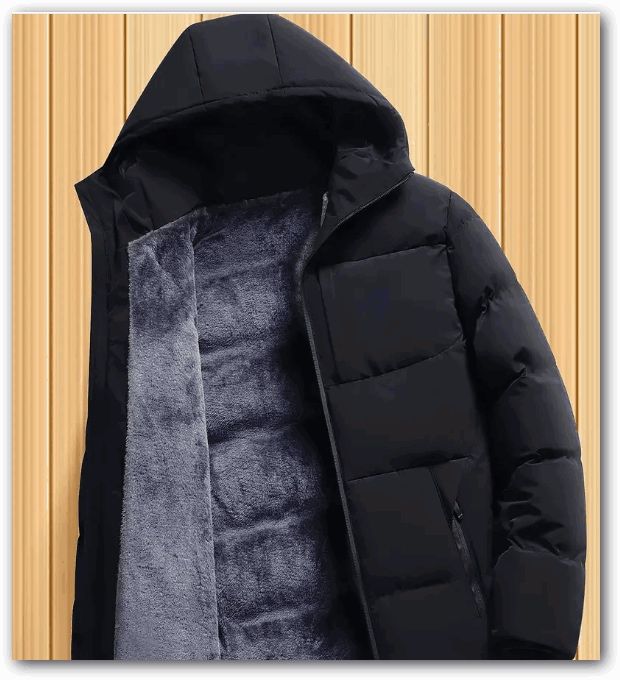 Хлопчача Затишна Товста Флісова Куртка з Капюшоном