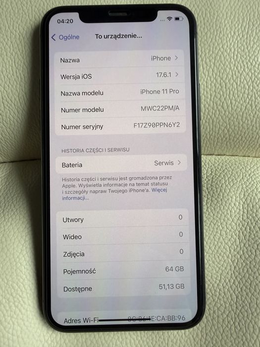 Iphone 11pro  w bardzo dobrym stanie