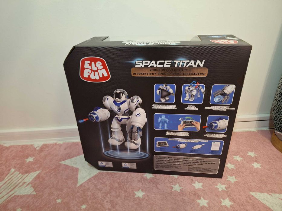 Nowy Interaktywny zdalnie sterowany Robot - Space Titan