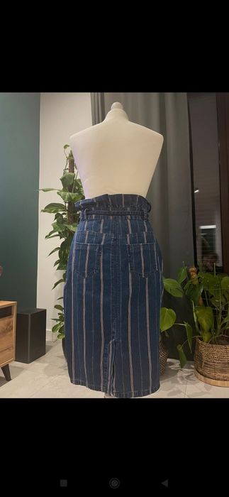 spódnica z wysokim stanem