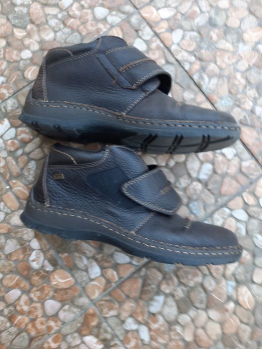 Buty męskie zimowe skórzane rieker