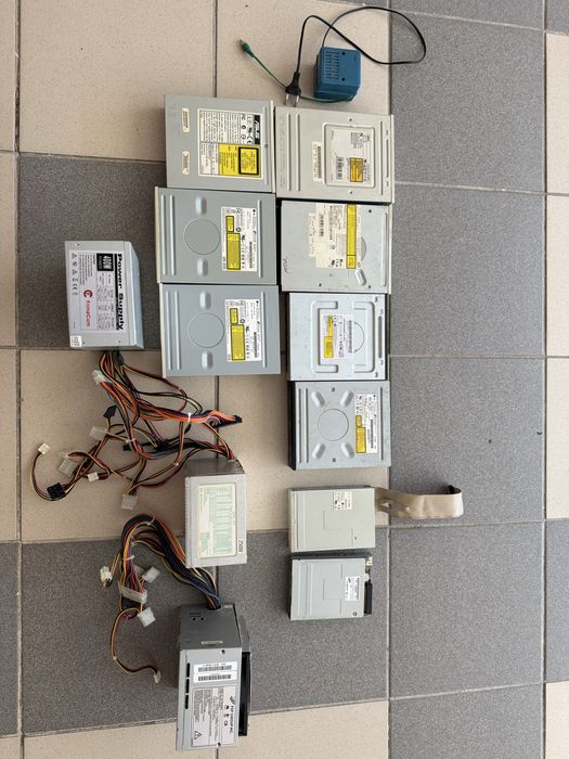 Блок питания FSP, DVD-ROM LG, Asus (цена за всё)