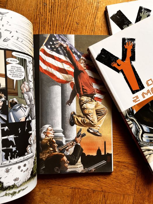 Y ostatni mężczyzna na ziemi komiksy