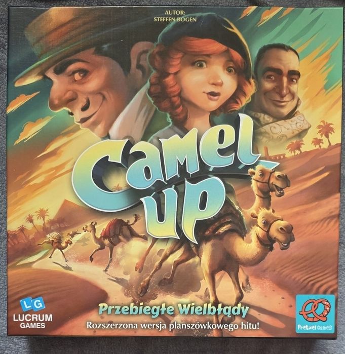 Camel Up Przebiegłe Wielbłądy gra planszowa