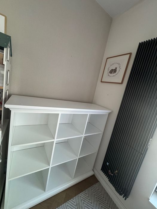 BIAŁY REGAŁ dziecięcy na zabawki / biblioteczka na książki / na winyle