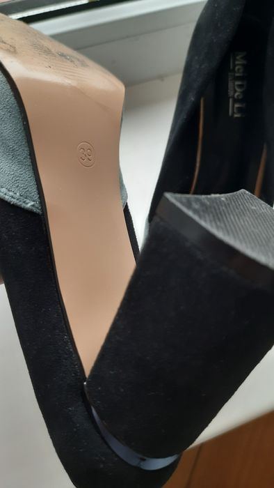 Туфлі замша 39 розмір