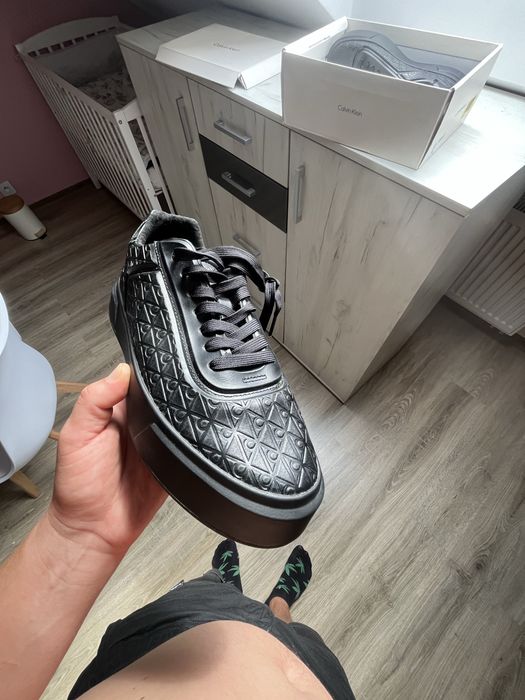 Sneakersy Calvin Klein Basket Cup – rozmiar 26.5cm – Okazja!