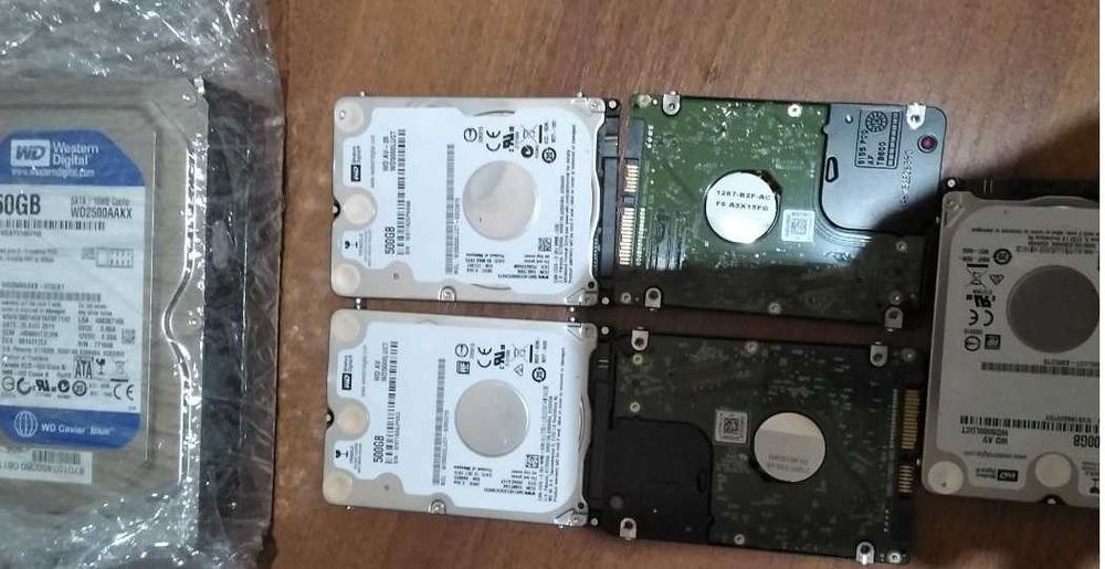 hdd жесткий диск 2.5" WD  blue 320gb, тонкий 6,5мм, здоровье 100%