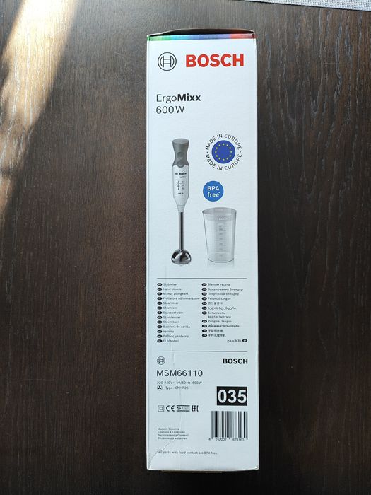 BOSCH blender ręczny ErgoMixx MSM66110 moc 600 W