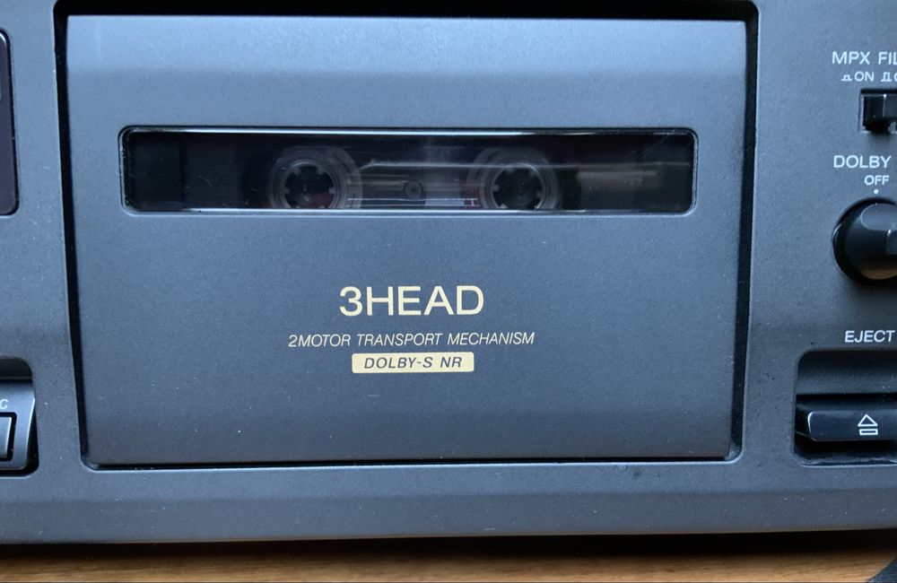 Sony TC-K511 Dolby S 3-Head HX Pro | Rzadki Hi-Fi Cassette Deck