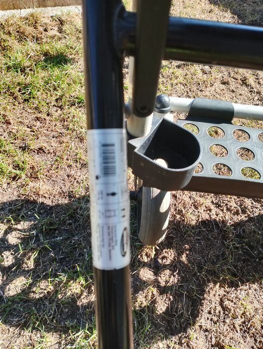 Balkonik wózek dla osoby niepełnosprawnej