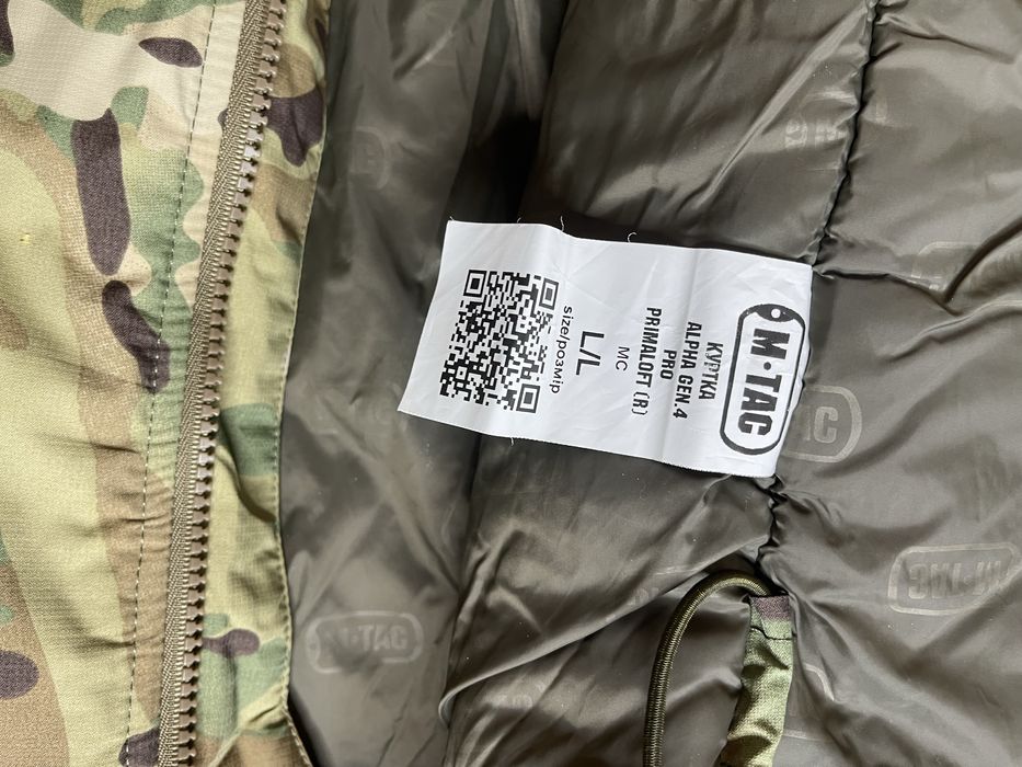 M-Tac куртка зимова Alpha Gen.IV Pro Primaloft