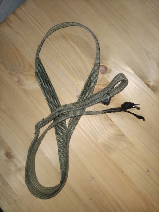 2x pas nośny parciany khaki WP demobil