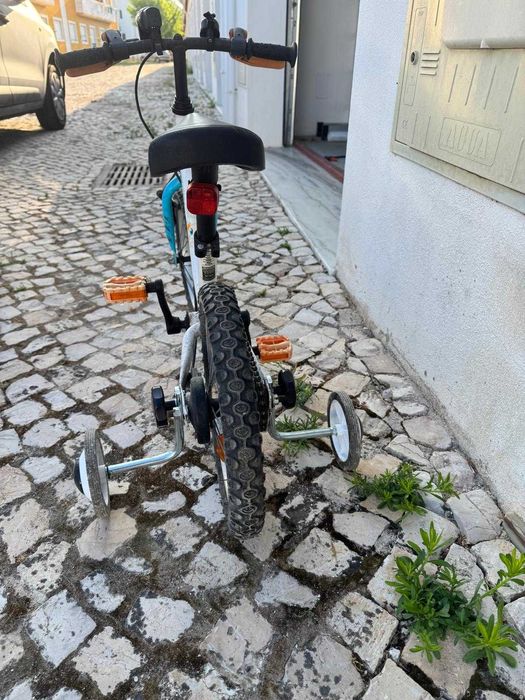 Bicicleta de criança BTWIN com rodinhas